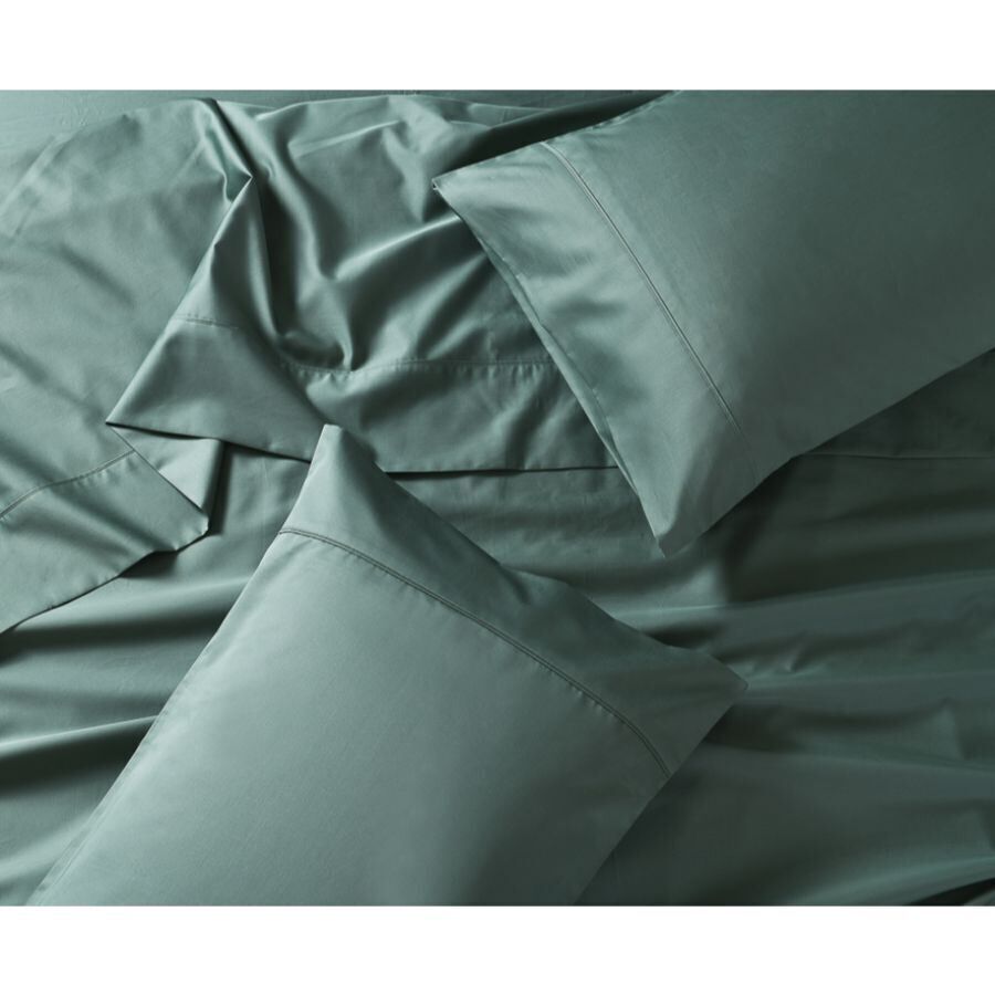 Soho 1000 Thread Count Forest Green Flat Sheet