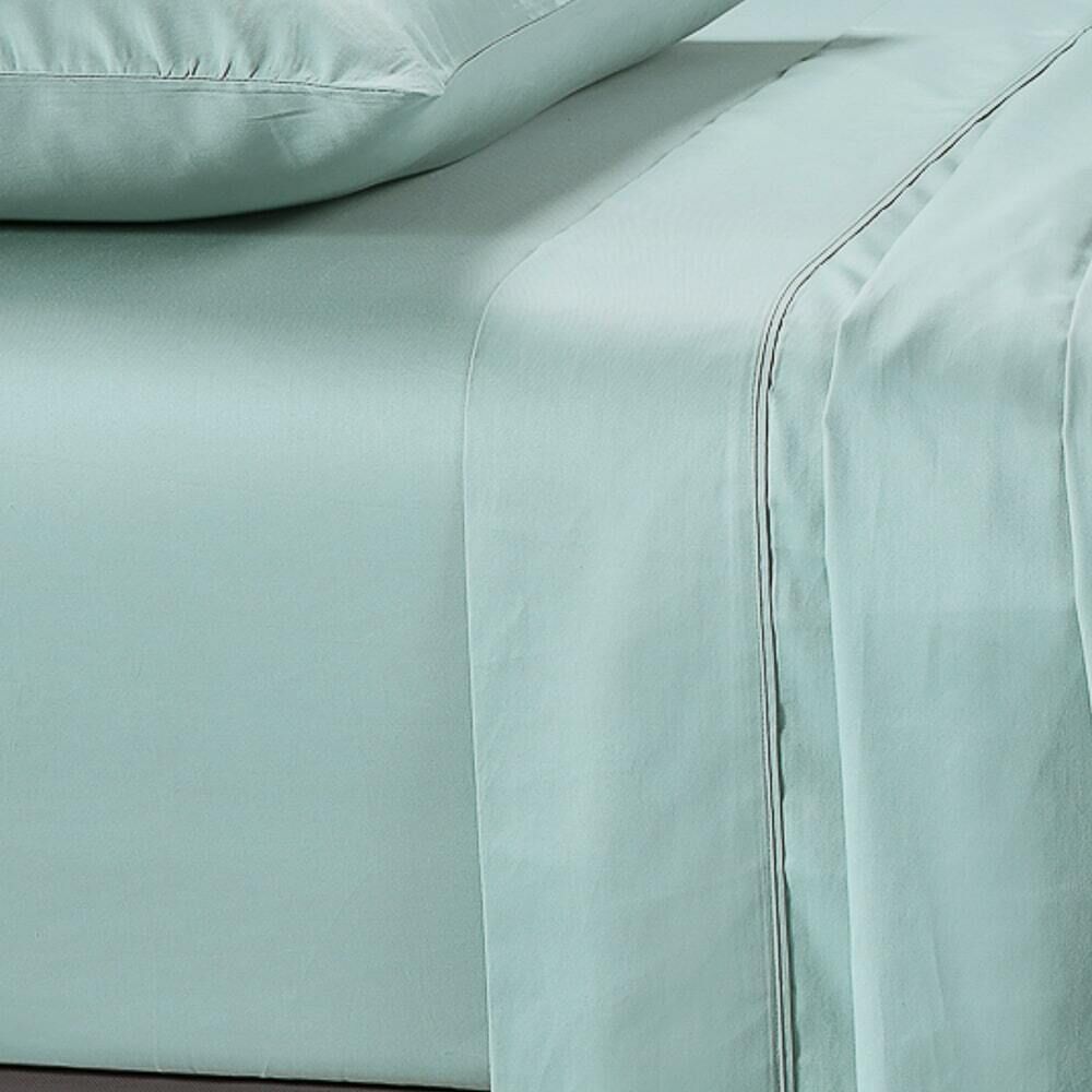 400 Thread Count Fitted Sheet Sage