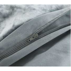 Cody Silver Velvet [SIZE: Oblong Cushion]
