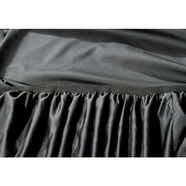 Soho 1000TC Cotton Fitted Sheet Charcoal Super King Bed Extra Depth