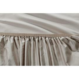 Soho 1000TC Cotton Fitted Sheet Linen Super King Bed Extra Depth