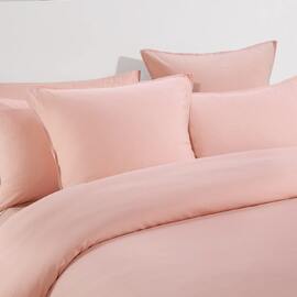 Bamboo Linen Pink [SIZE: King Size Pillow Case]