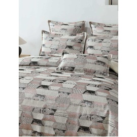 Barclay Pink Quilt Cover Set [SIZE: Super King Bed]