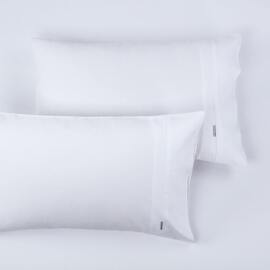 400 Thread Count Sheet Set White Split King bed Extra Depth