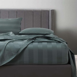 Bespoke 1200TC Sheet Set Slate Green Queen Bed Extra Depth