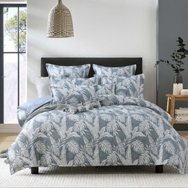 Palm Quilt Cover Set [SIZE: Queen Bed]