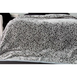 Printed Leopard Mink Blanket