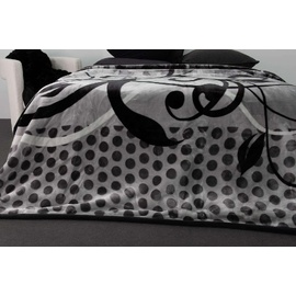 Printed Mink Loch Plush Mink Blanket