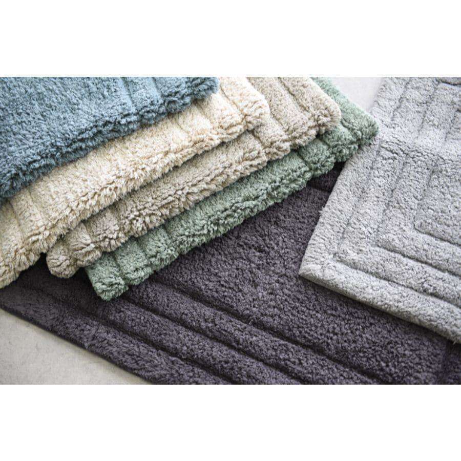 Cotton Bath mat Green