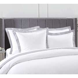 Plaza Grey [SIZE: King Size Pillow Case]