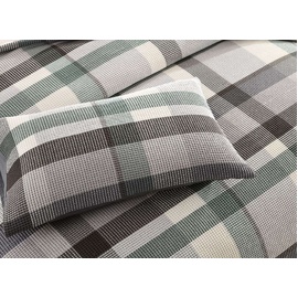 Riley Aqua Waffle Quilt Cover Set [SIZE: Queen Bed]
