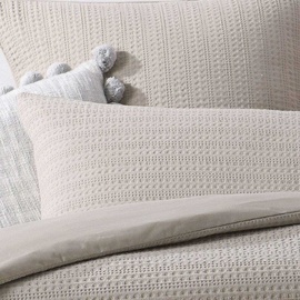 Jax Chunky Waffle Linen Quilt Cover Set [SIZE: Super King Bed]