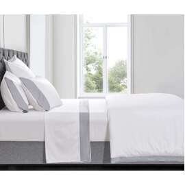 Plaza Grey [SIZE: King Size Pillow Case]