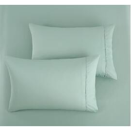 1000TC Cotton Rich Fitted pillowcase Combo Sage [SIZE: King Bed]