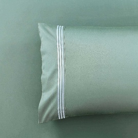 Ambassador 1000 TC Embroidered Sea Green [SIZE: Tailored Standard pillowcase]