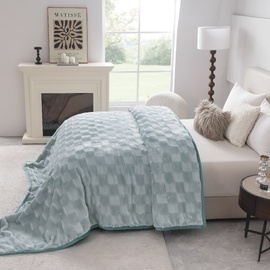 Teddy Mink Blanket Green