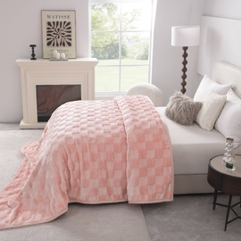 Teddy Mink Blanket Pink