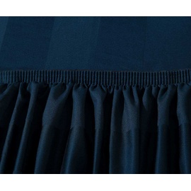 Bespoke 1200TC Sheet Set Navy Queen Bed Extra Depth