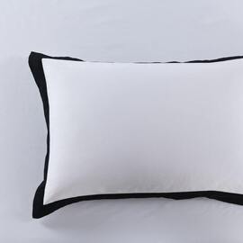 Plaza Black [SIZE: King Size Pillow Case]