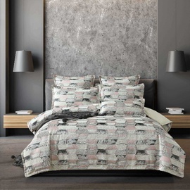 Barclay Pink Quilt Cover Set [SIZE: Super King Bed]