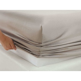 1000TC Cotton Rich Fitted pillowcase Combo Mushroom [SIZE: King Bed]