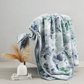 Printed Mink Blanket Serenity 