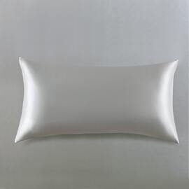 Silk King Size Pillowcase Silver