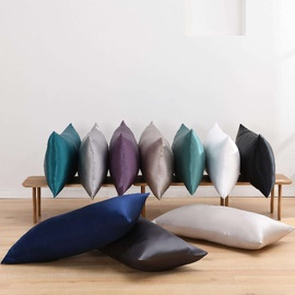 Silk King Size Pillowcase Black 