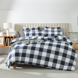Gingham Navy [Size: European Pillow Case]