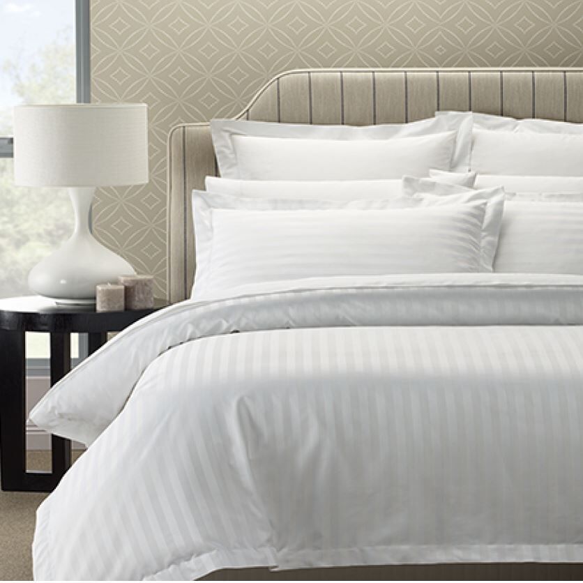 1200 Thread Count Quilt Cover Set White Super King Bed Bundle 0013 Jpg