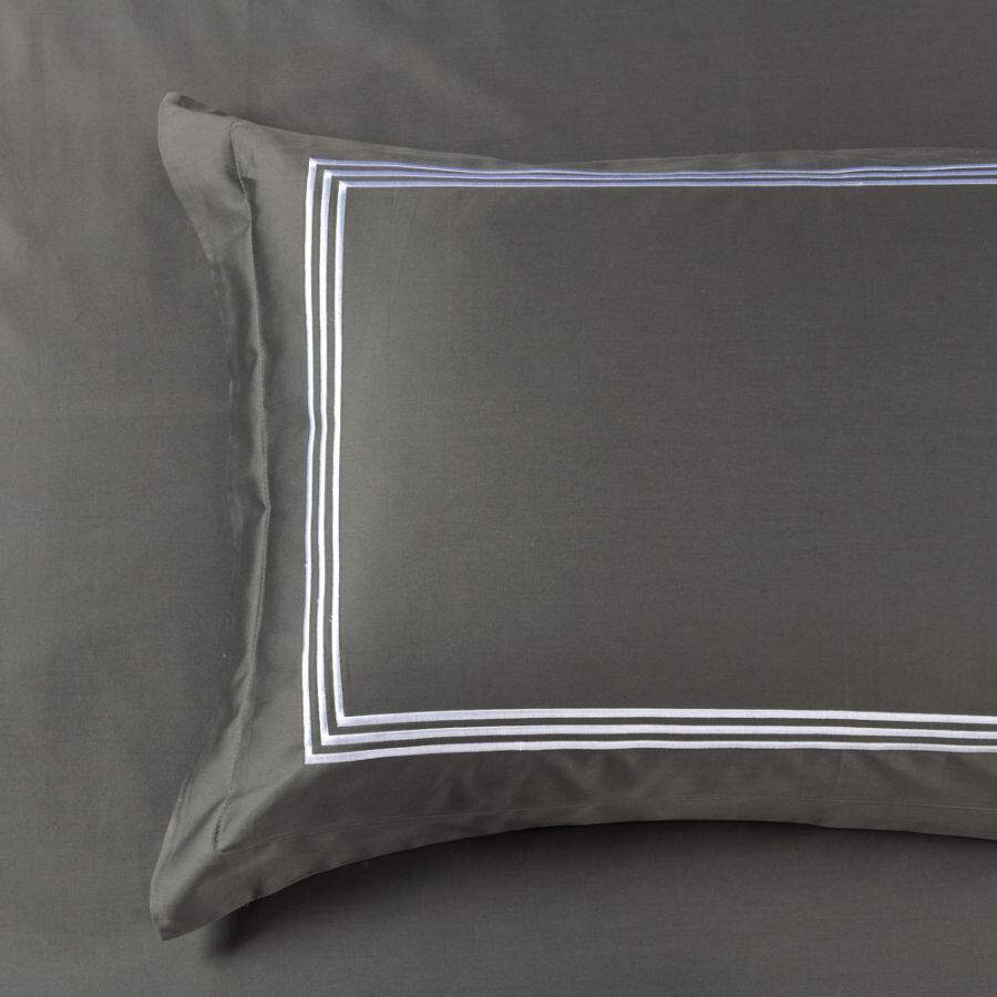 1000 Thread Count Charcoal King Size Pillowcase
