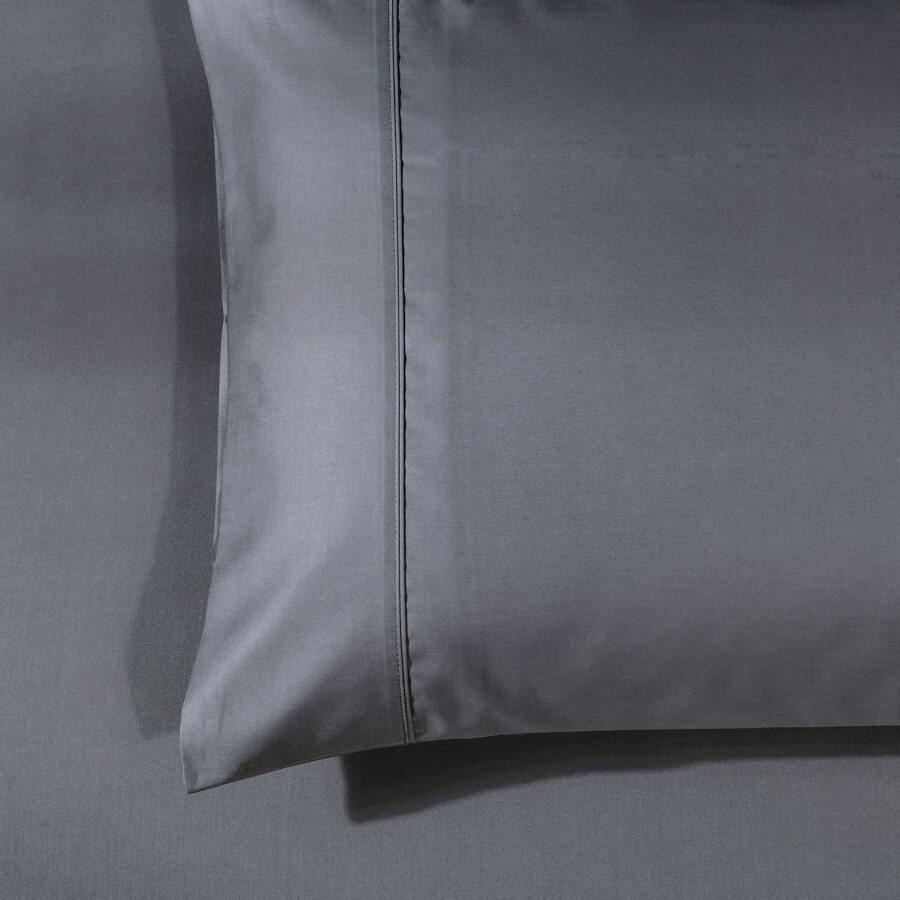 Soho 1000 Thread Count King Size Pillowcase Charcoal