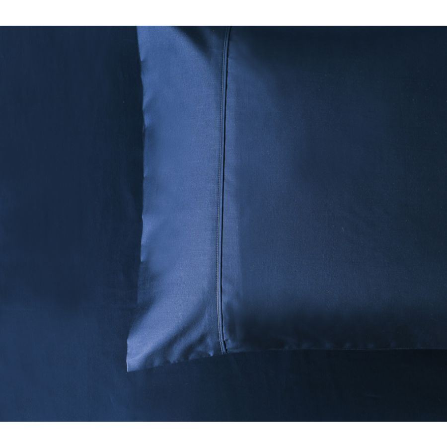 Soho 1000 Thread Count Standard Pillowcase Pair Navy