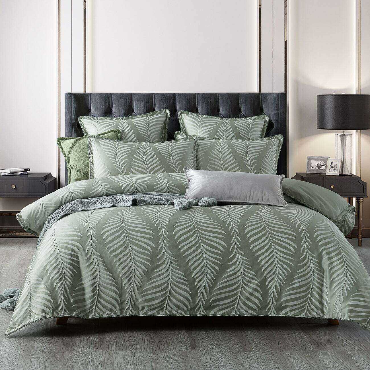 Green Quilt Covers Manchester Collection