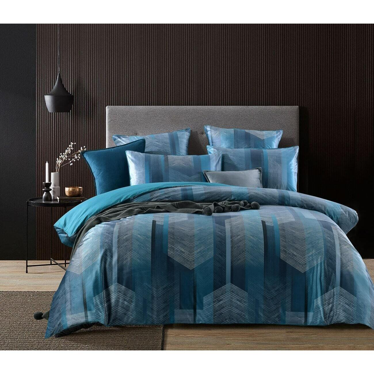 Chad Quilt Cover Set [SIZE: Super King Bed]