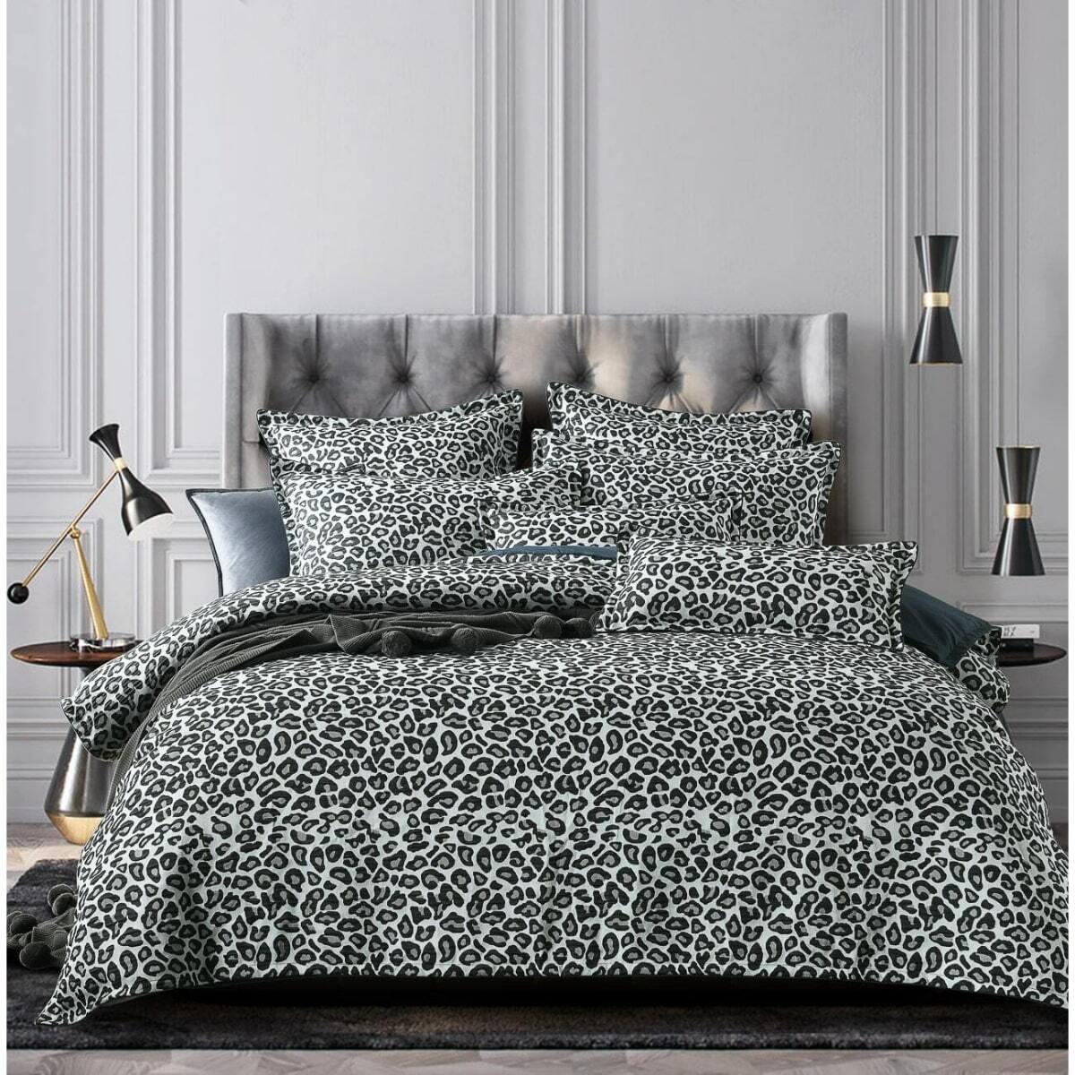 Leopard Quilt Cover Set [SIZE: European Pillow Case]