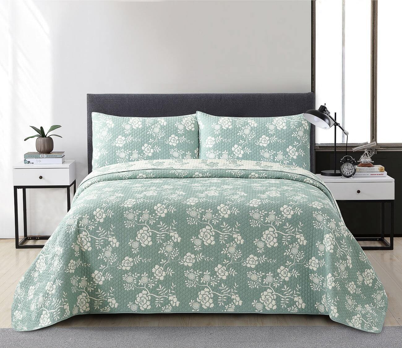 Botanical Nature Bedspread Double Bed