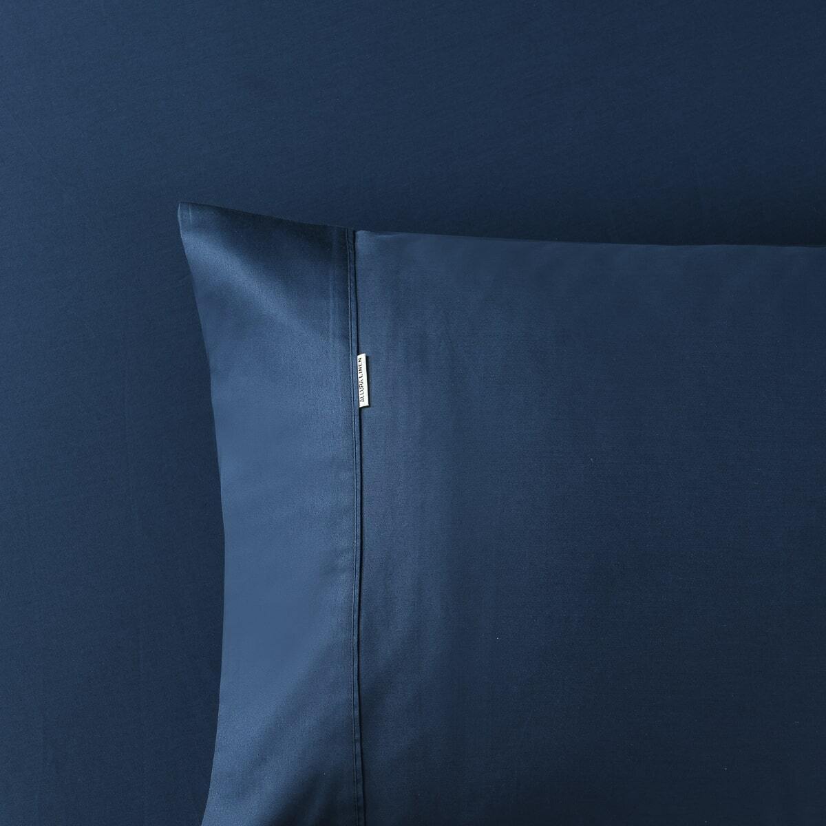 King Size Pillow Case - 400 Thread Count Navy