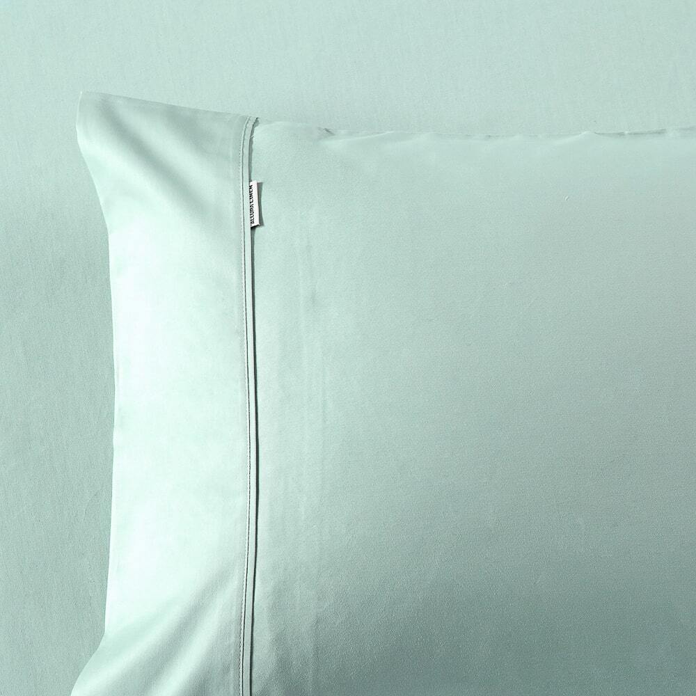 King Size Pillow Case - 400 Thread Count Sage