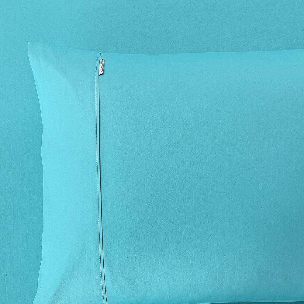 400 Thread Count Fitted sheet Mega King Bed Teal
