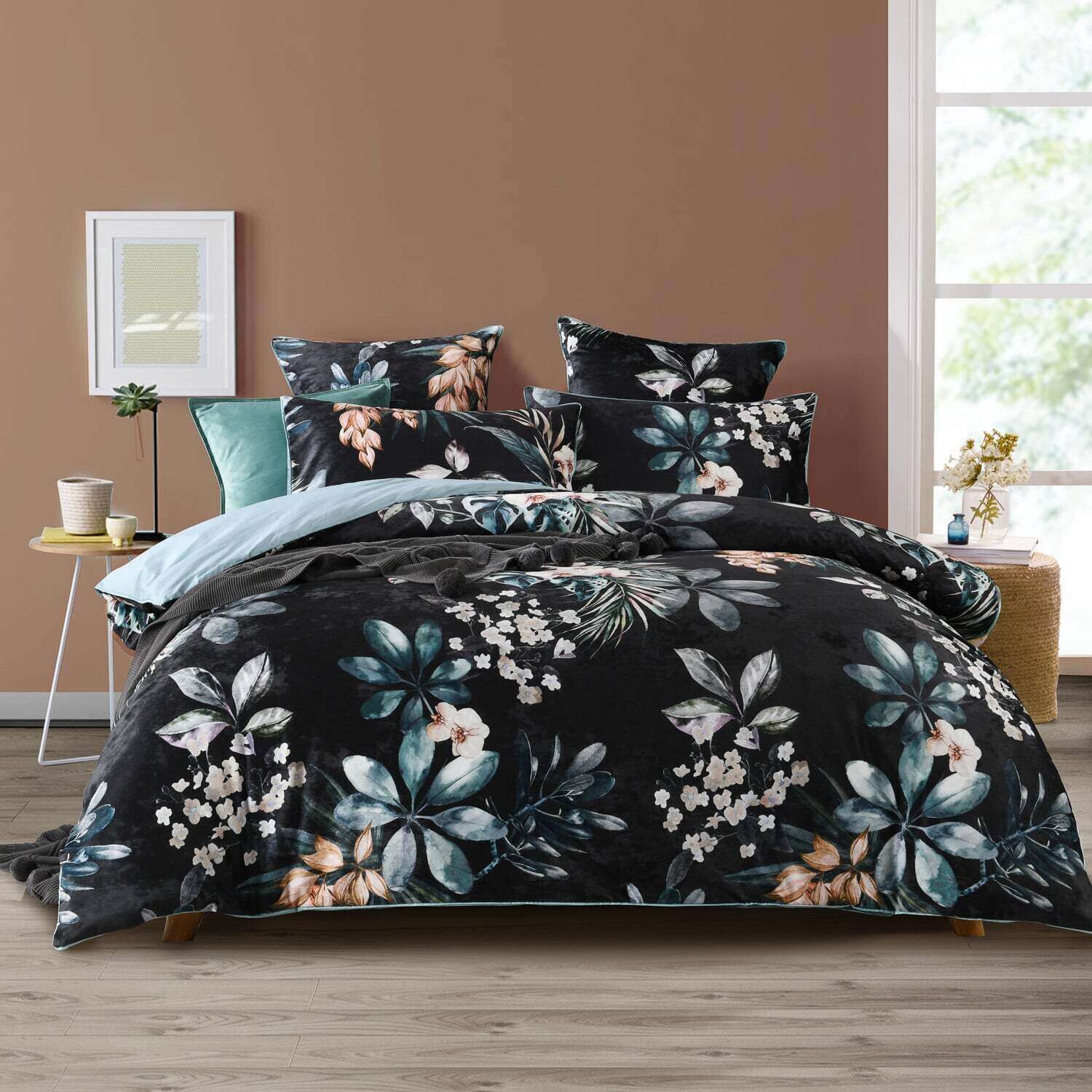 Black Quilt Covers Buy Online Manchester Collection