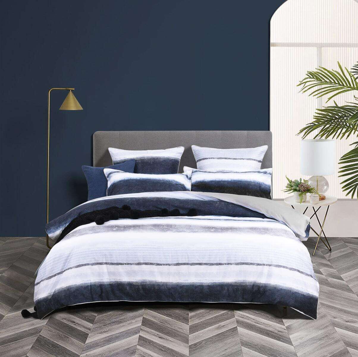 Grey Quilt Covers Manchester Collection