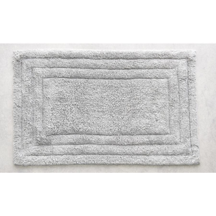 Cotton Bath mat Silver