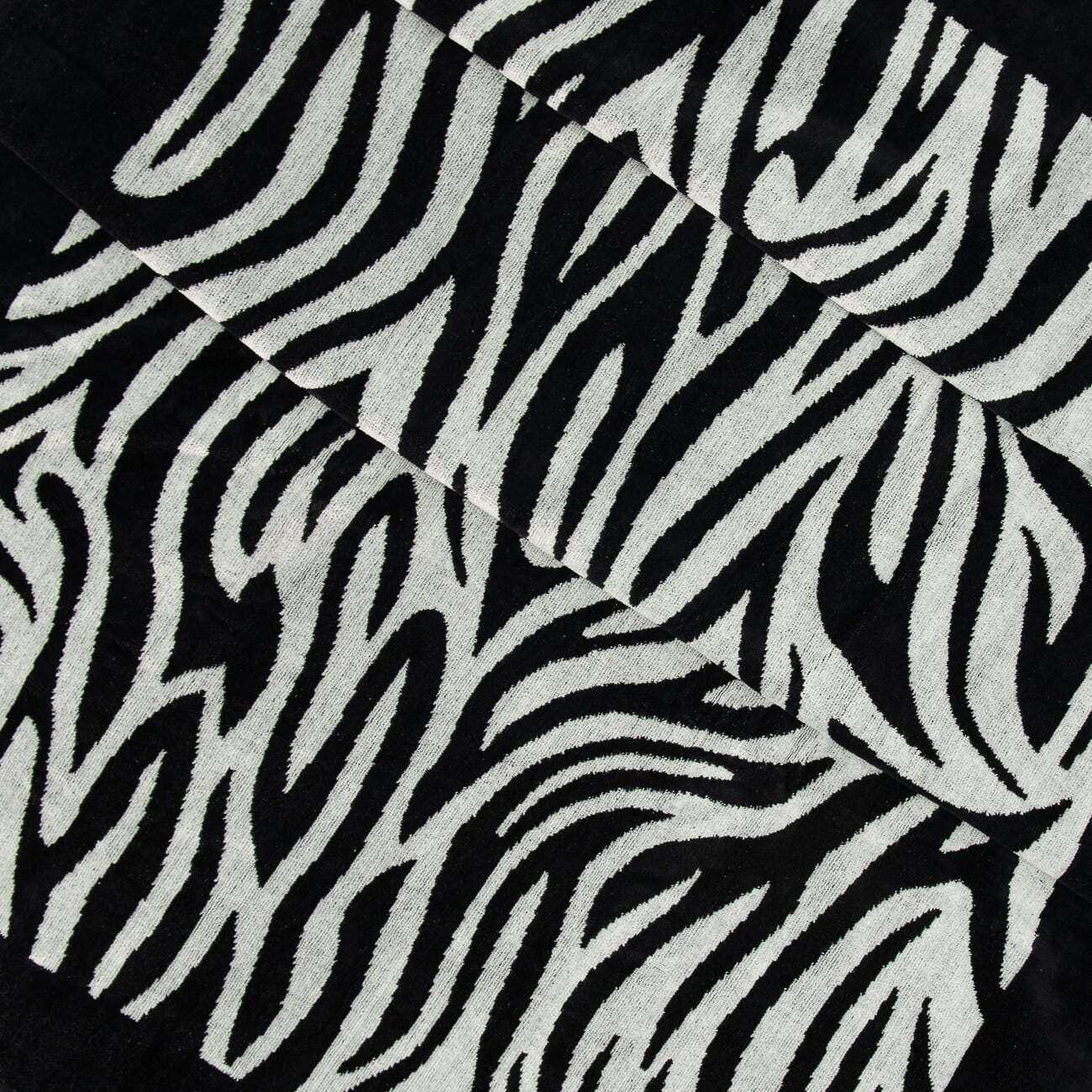 Beach Towel Zebra Large
