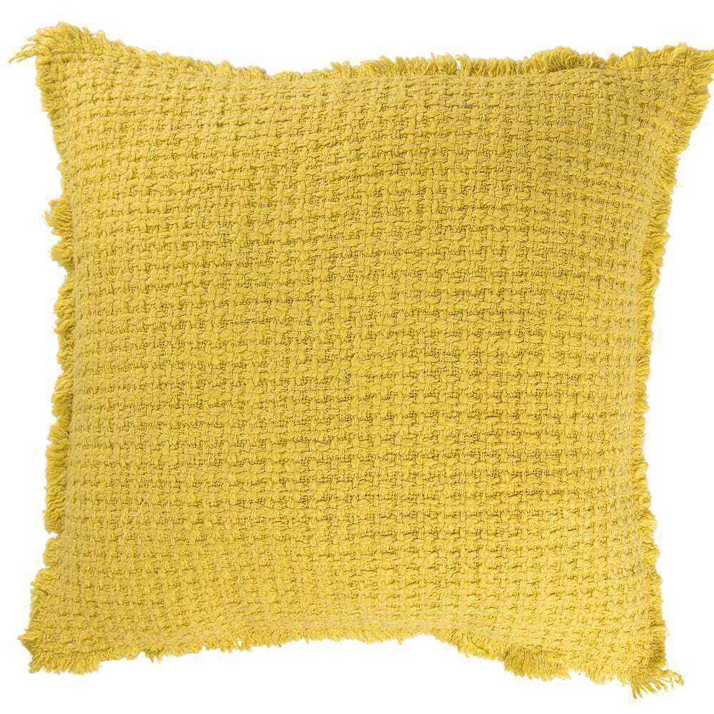 Ash Moss Yellow Cushion