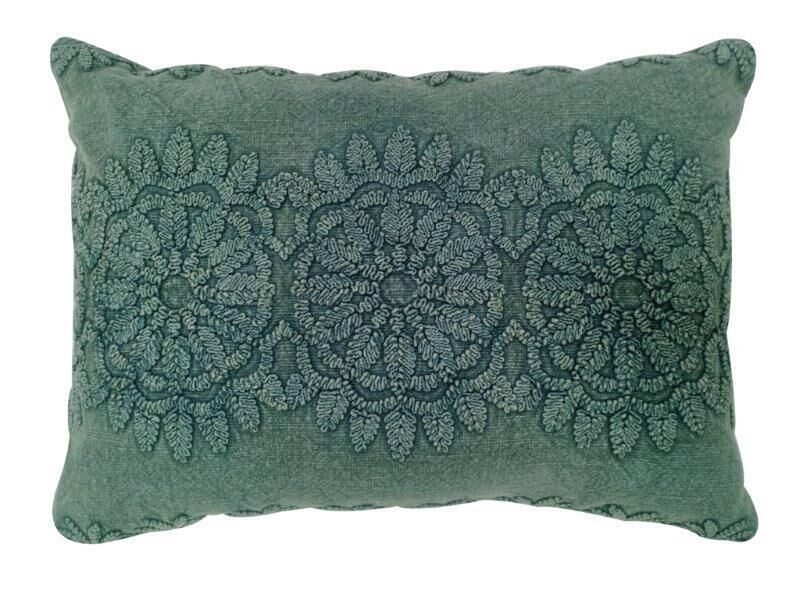 Katrina Oblong Cushion Green