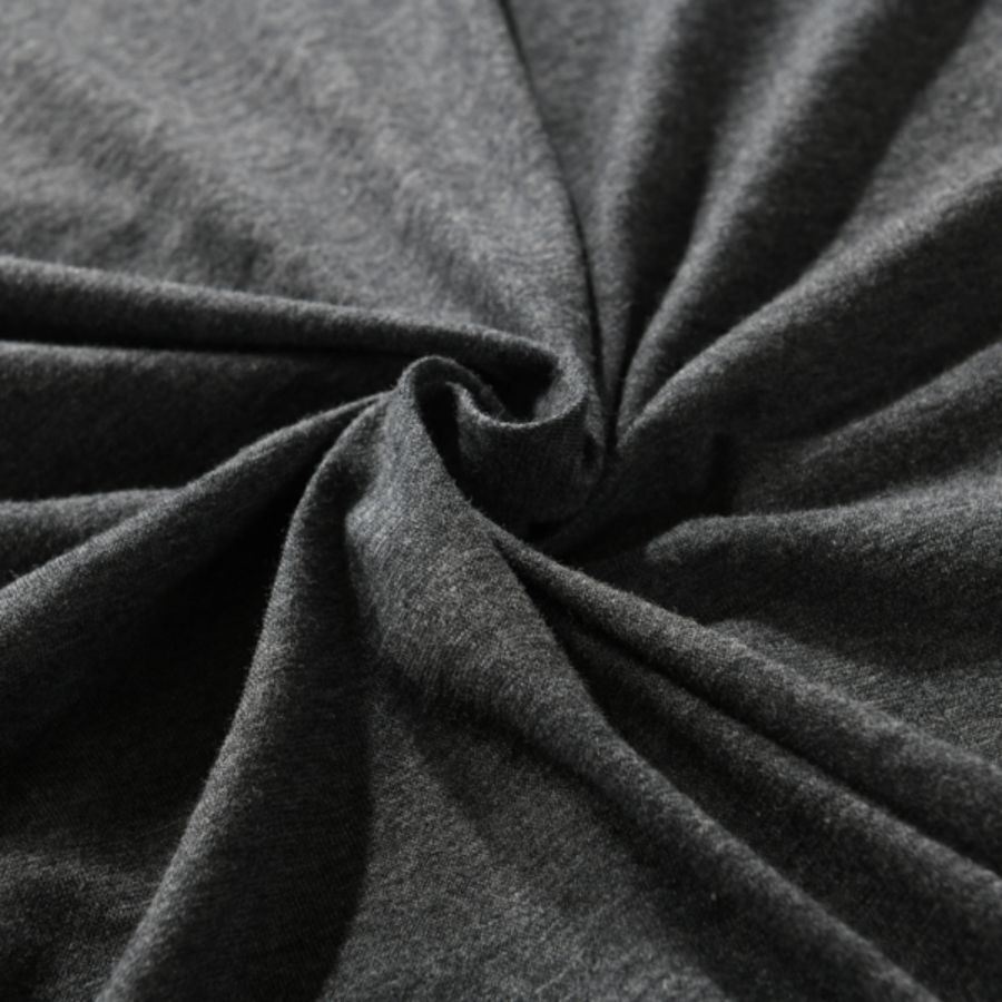 Jersey Fitted Sheet Charcoal [SIZE: Single Bed]