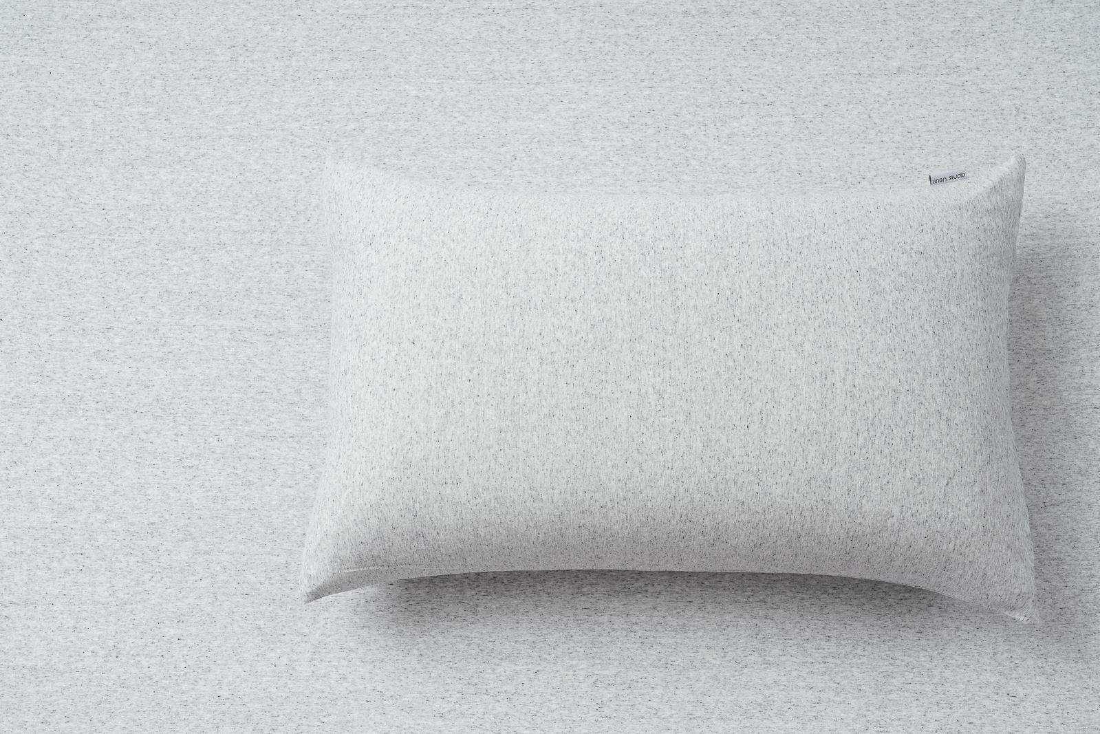 Jersey Pillowcase Standard PAIR Grey
