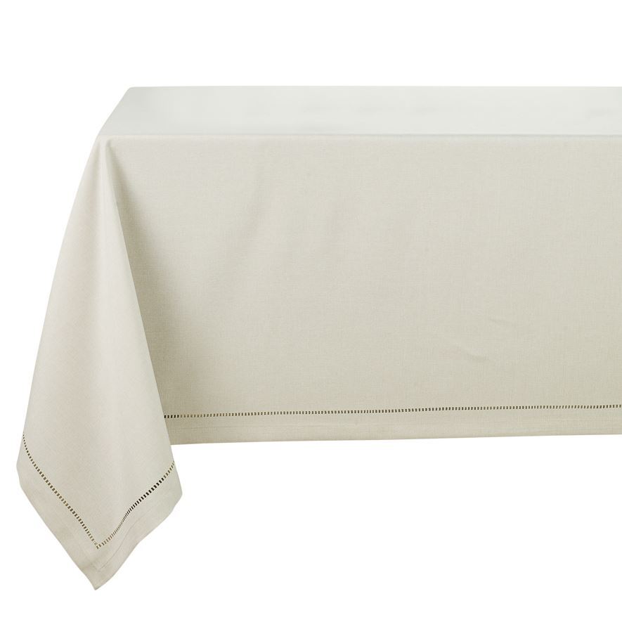 Langham Plain Table Cloth Linen [SIZE: 210x210cm]