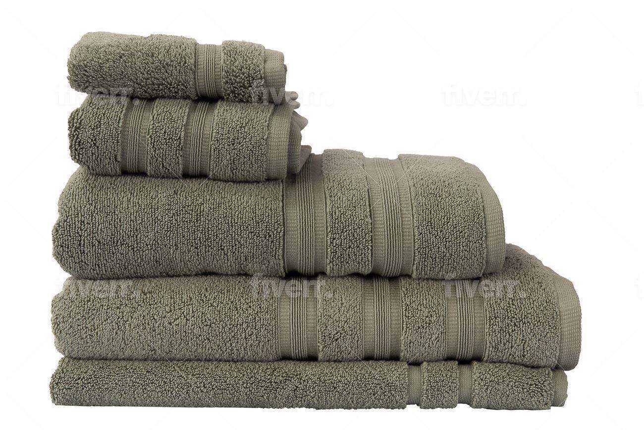Cotton Towel Range Olive [SIZE: Bath Mat]